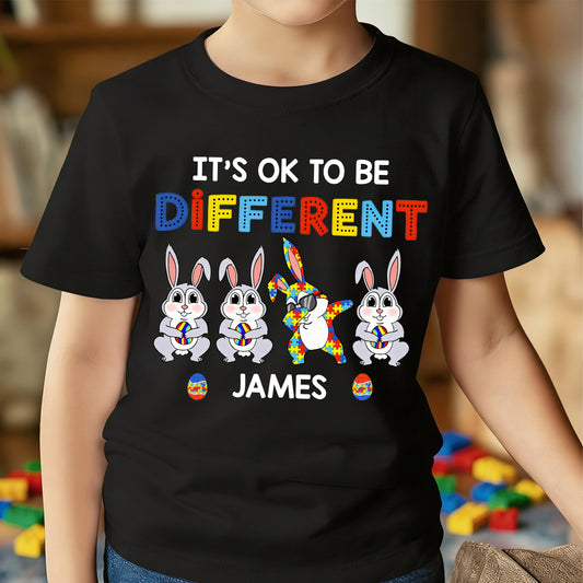 It’s Ok To Be Different - Personalized Kid T-Shirt