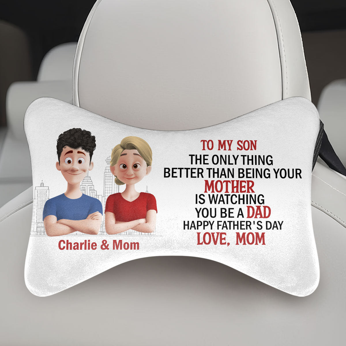Car Headrest Pillow