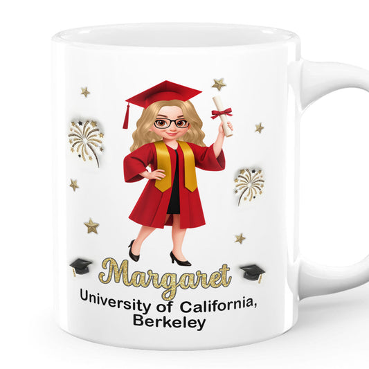 Proud Of You - Personalized Ceramic Coffee Mug