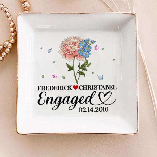 Married Since - Personalized Jewelry Dish