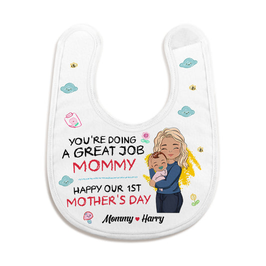 You're Doing A Great Job - Personalized Baby Bib