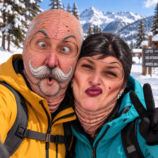 For Ski Lovers - Personalized Mask